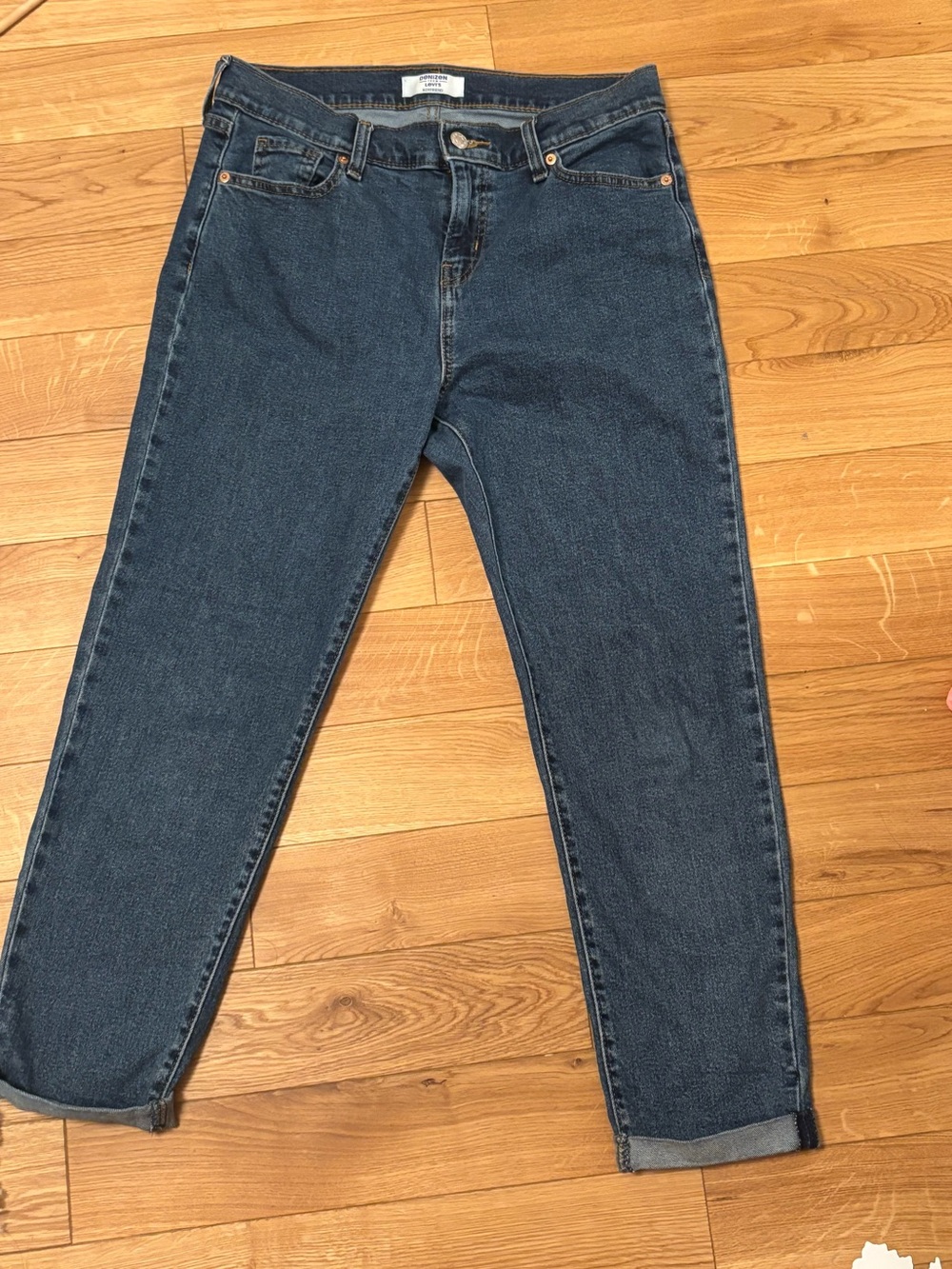 Denizen from Levi’s boyfriend jeans